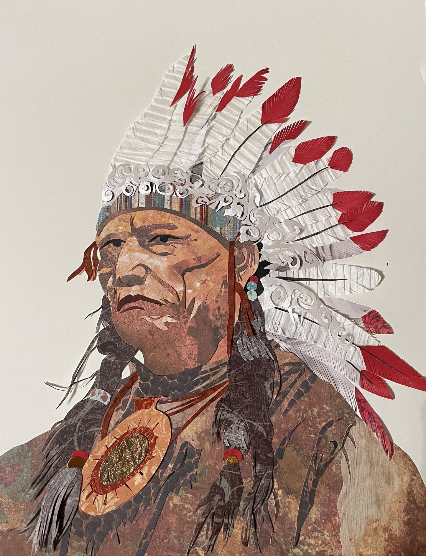 “BRONZE HEART" - Signed Art Print 8x10